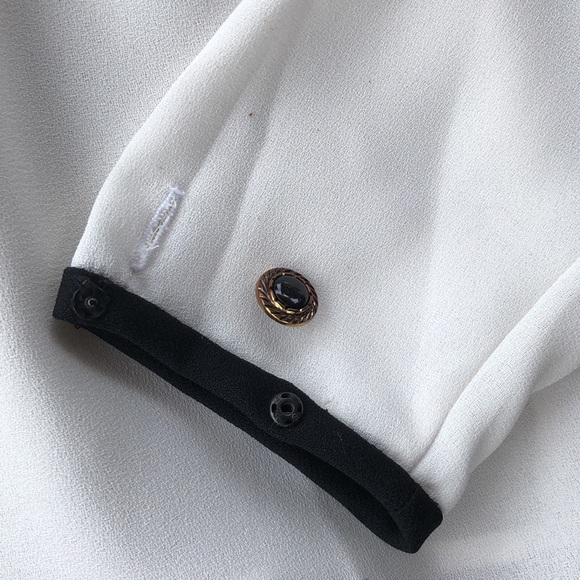 Vintage Alexandria Petites Career Blouse-4 - Picture 5 of 7